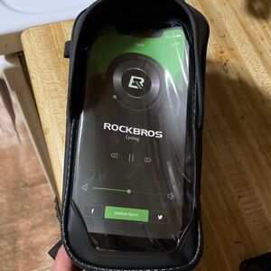 Black Phone Holder for Cycling